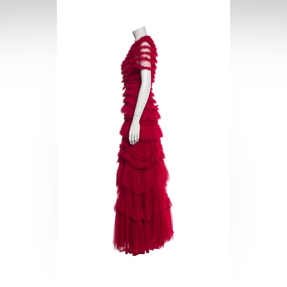 Needle & Thread Red Maxi Dress - Picture 2 of 3
